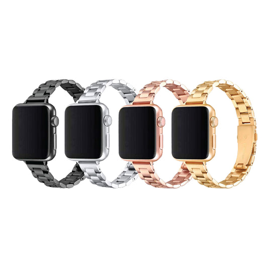 Stainless Steel Metal Slim Watch Band Strap For Apple iWatch Ultra 10 9 8 7 6 5 4 3 2 1 SE 49 46 45 44 42 41 40 38 mm