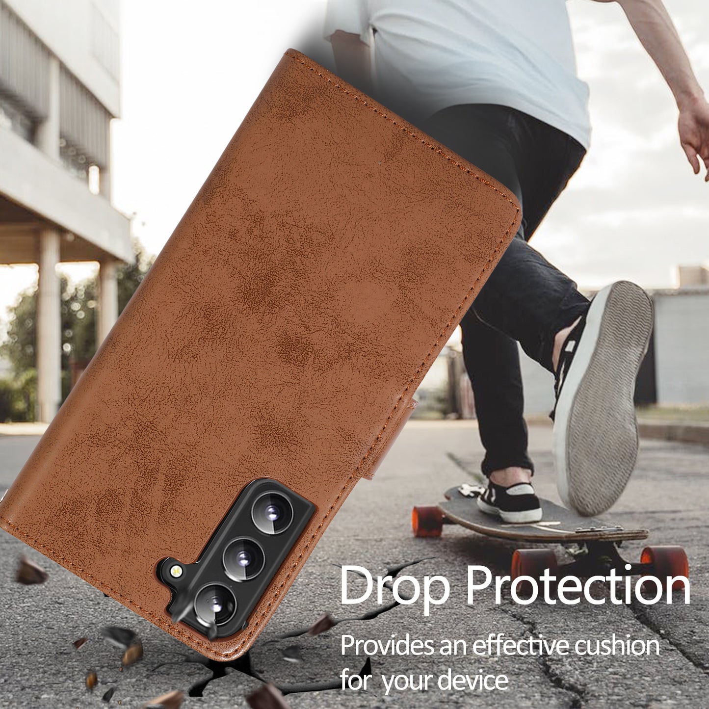 Flip Wallet Leather Magnetic Case For Samsung Galaxy S23 S20 S10 S9 S8 Plus Note 20 10 9 8 Ultra