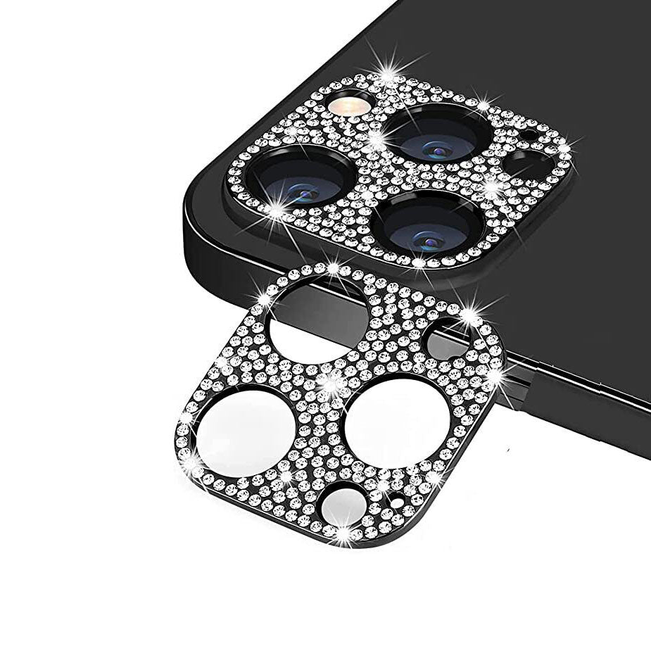 Camera Lens Protector Cover Bling Rhinestone Diamond For iPhone