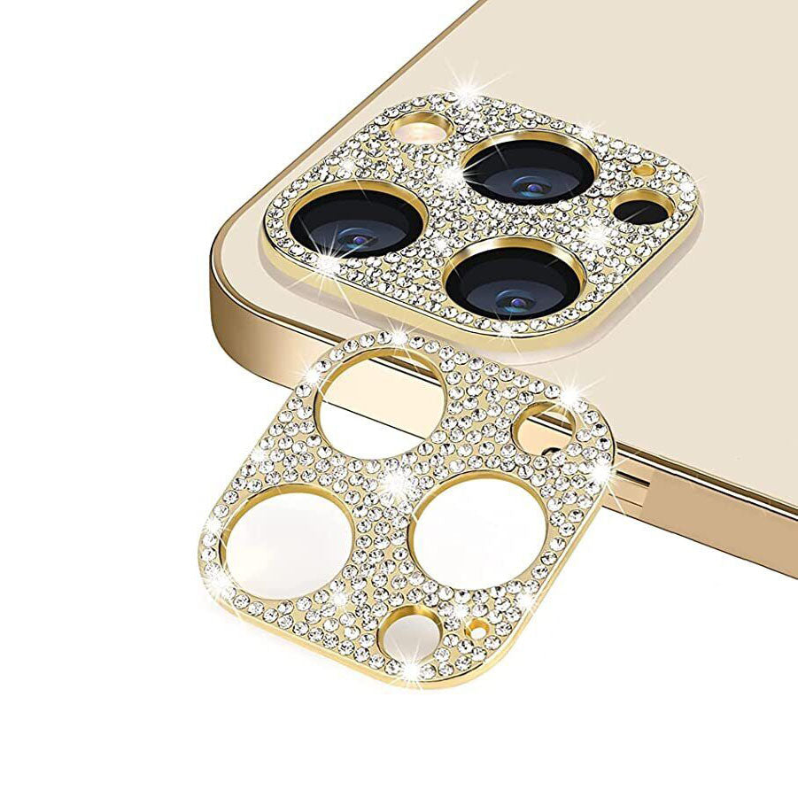 Camera Lens Protector Cover Bling Rhinestone Diamond For iPhone