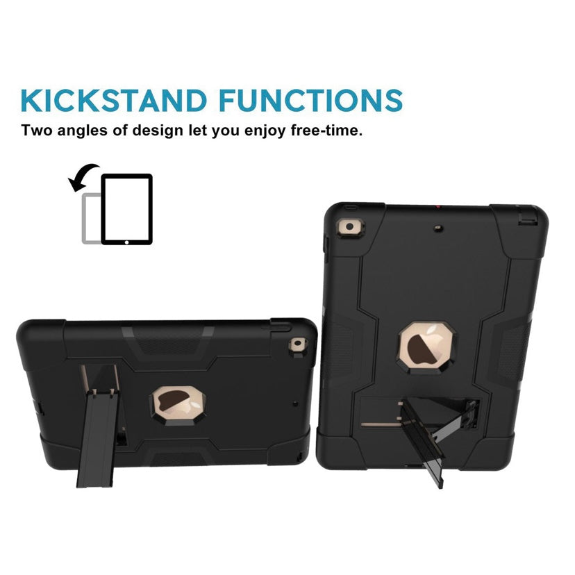 For iPad Heavy Duty Shockproof Cover Kids Case
