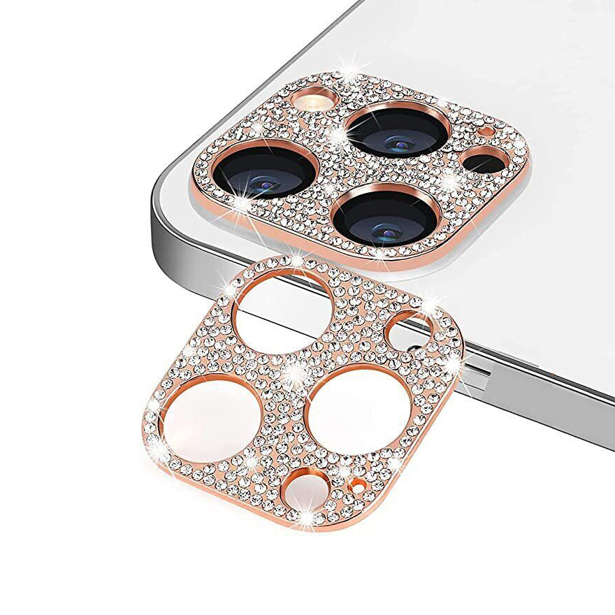 Camera Lens Protector Cover Bling Rhinestone Diamond For iPhone
