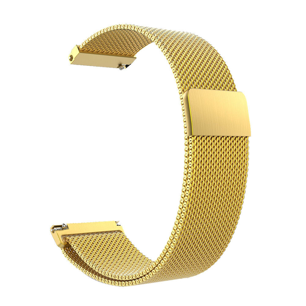 Stainless Steel Magnetic Milanese Loop Watch Band Strap For Samsung Galaxy Watch 4 5 6 7 Garmin Venu Huawei 20mm 22mm