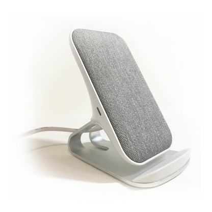 10W Fast Wireless Charging Stand Charger Fabric Qi