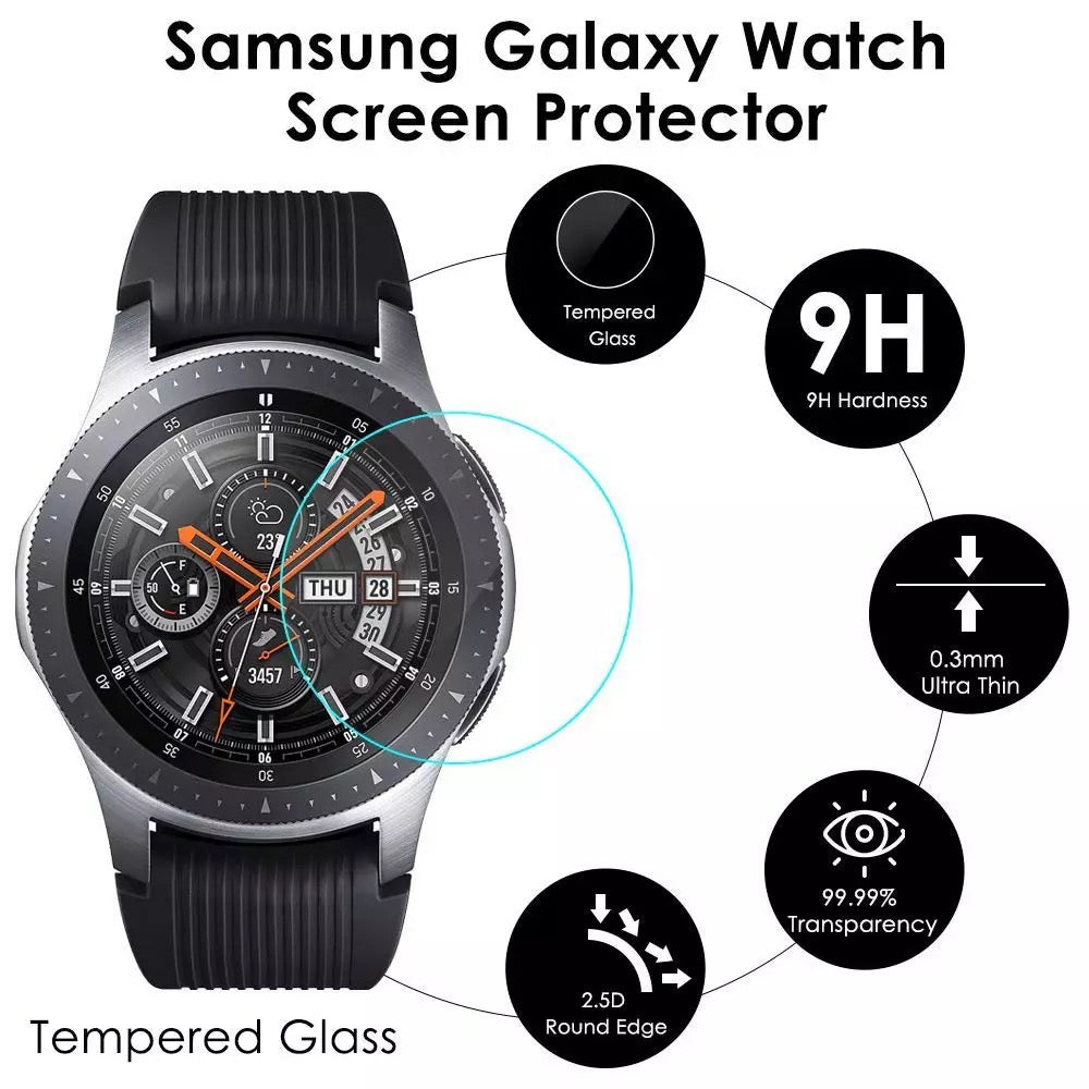 For Samsung Galaxy 4th 5th Watch Tempered Glass Screen Protector