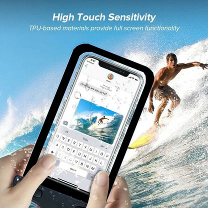 Universal Waterproof Case Bag IPX8 For Phone Card Money Pouch Case Dry Summer