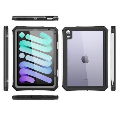 SHELLBOX Waterproof Shockproof Case for iPad mini 6 (2021) / mini 7 (2024)