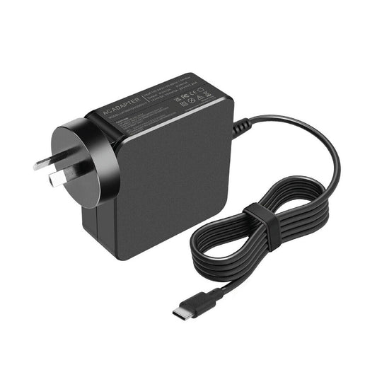 For USB-C 65W 20V 3.25A Charger AC Adapter (Square)