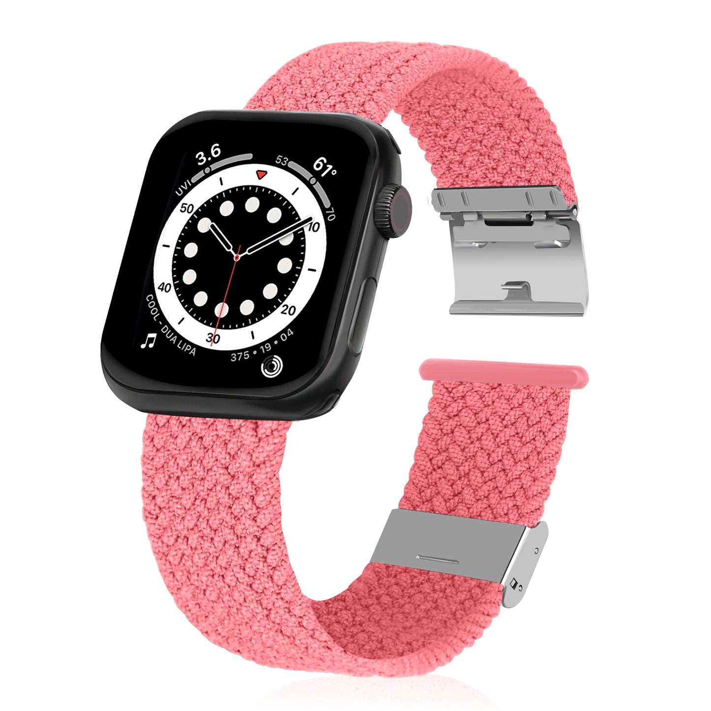 Nylon Elastic Watch Band Strap For Apple iWatch Ultra 10 9 8 7 6 5 4 3 2 1 SE 49 46 45 44 42 41 40 38 mm