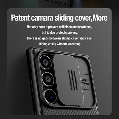 For Samsung Galaxy Nillkin Slide CamShield Len Protective Case S24 S23 S22 S21 S20 Plus Note 20 Ultra