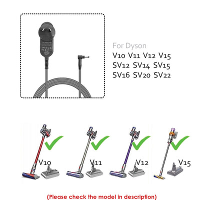 Battery Charger Adaptor For Dyson V10 V11 V12 V15 SV12 Animal Cyclone Absolute Motorhead Vacuum Cleaner