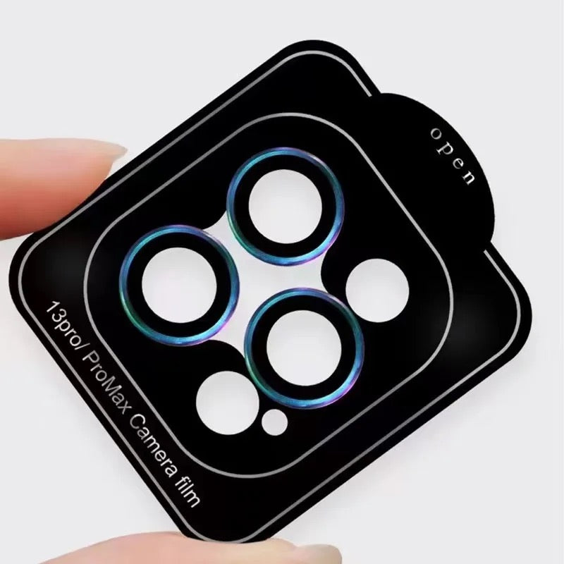 For iPhone Metal Camera Lens Glass Individual Eagle Protector Cover