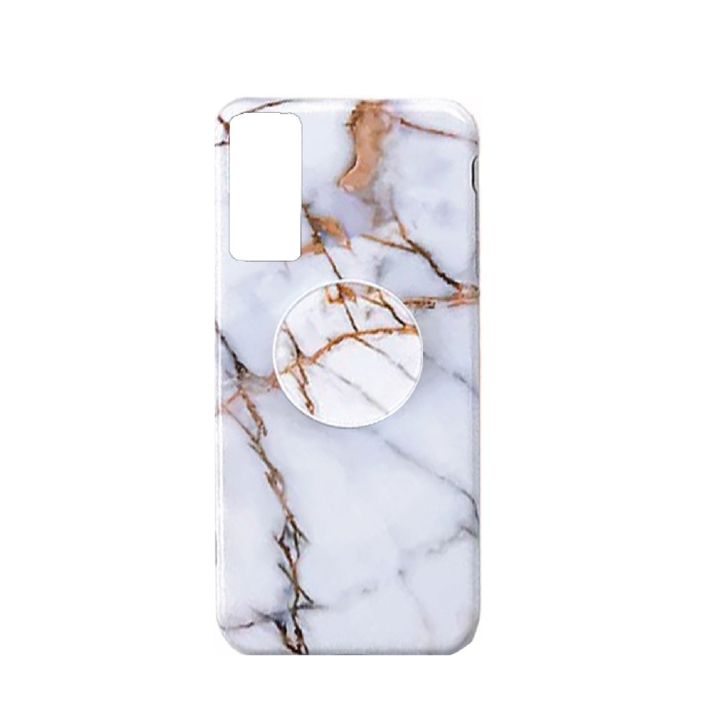 For Samsung Galaxy Marble Cover Silicone Phone Case Pop S20 S10 S9 S8 Plus Ultra Note 10 9 8