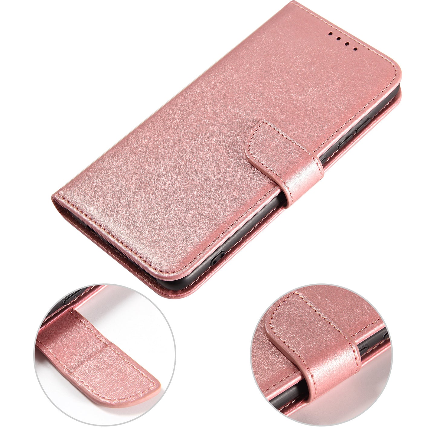 For OPPO A17 A54 5G Premium Leather Wallet Flip Case TPU Cover Card