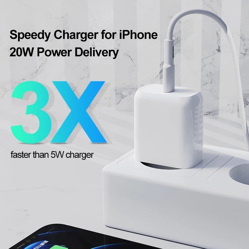 PD 20W USB Type-C Wall Fast Charger Power Adapter Plug