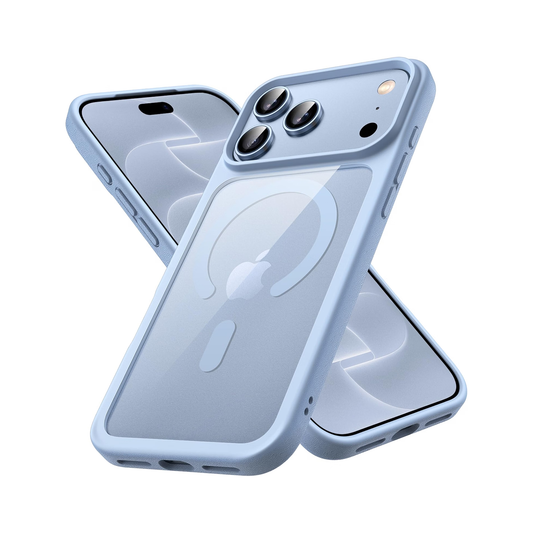 For Apple iPhone 18 Pro Max 6.9-inch Crystal Clear Case Compatible with MagSafe (Glacier)