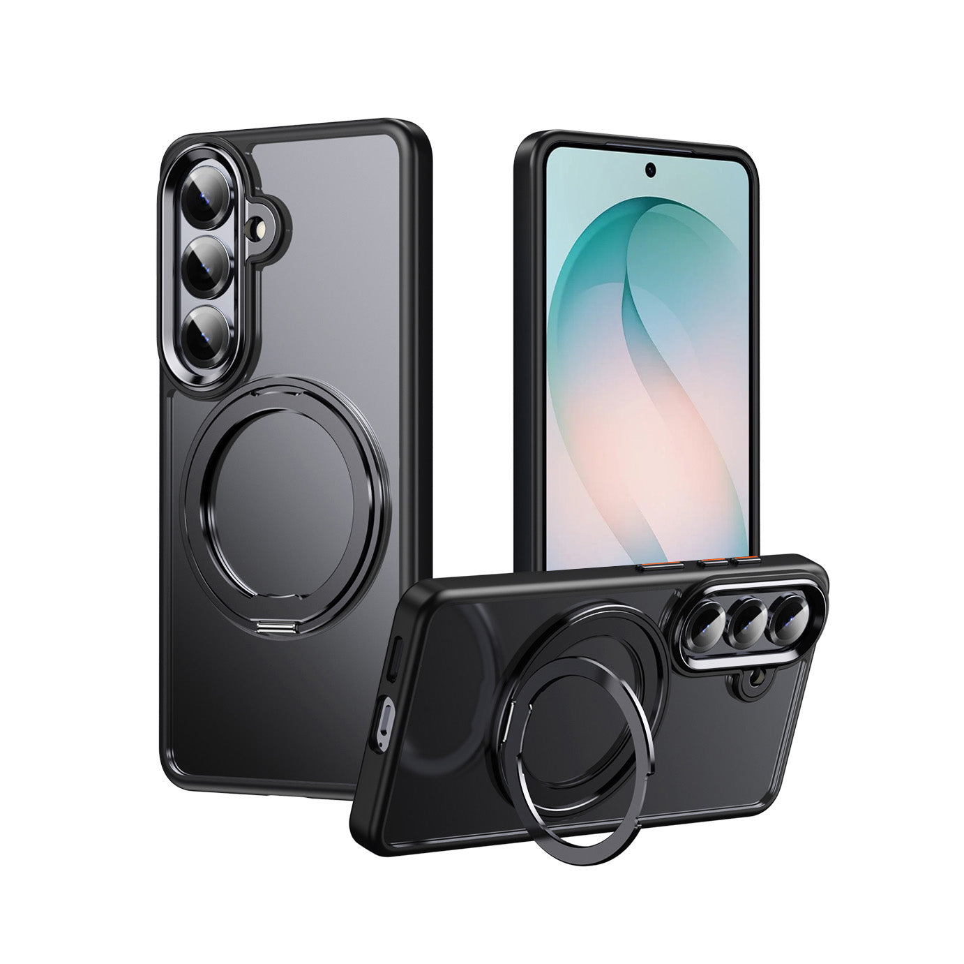 For Samsung Galaxy S26 (6.3") Magnetic MagSafe Phone Shockproof Case Ring Kickstand Stand Cover