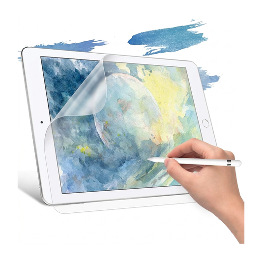Paper Feel Screen Protector for iPad 9/8/7th Gen 10.2" (2021/2020/2019) Anti-Glare Matte PET Film for Drawing & Writing