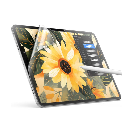 Paper Feel Screen Protector for iPad Pro 11" M5/M4 (2025/2024) Anti-Glare Matte PET Film for Drawing & Writing