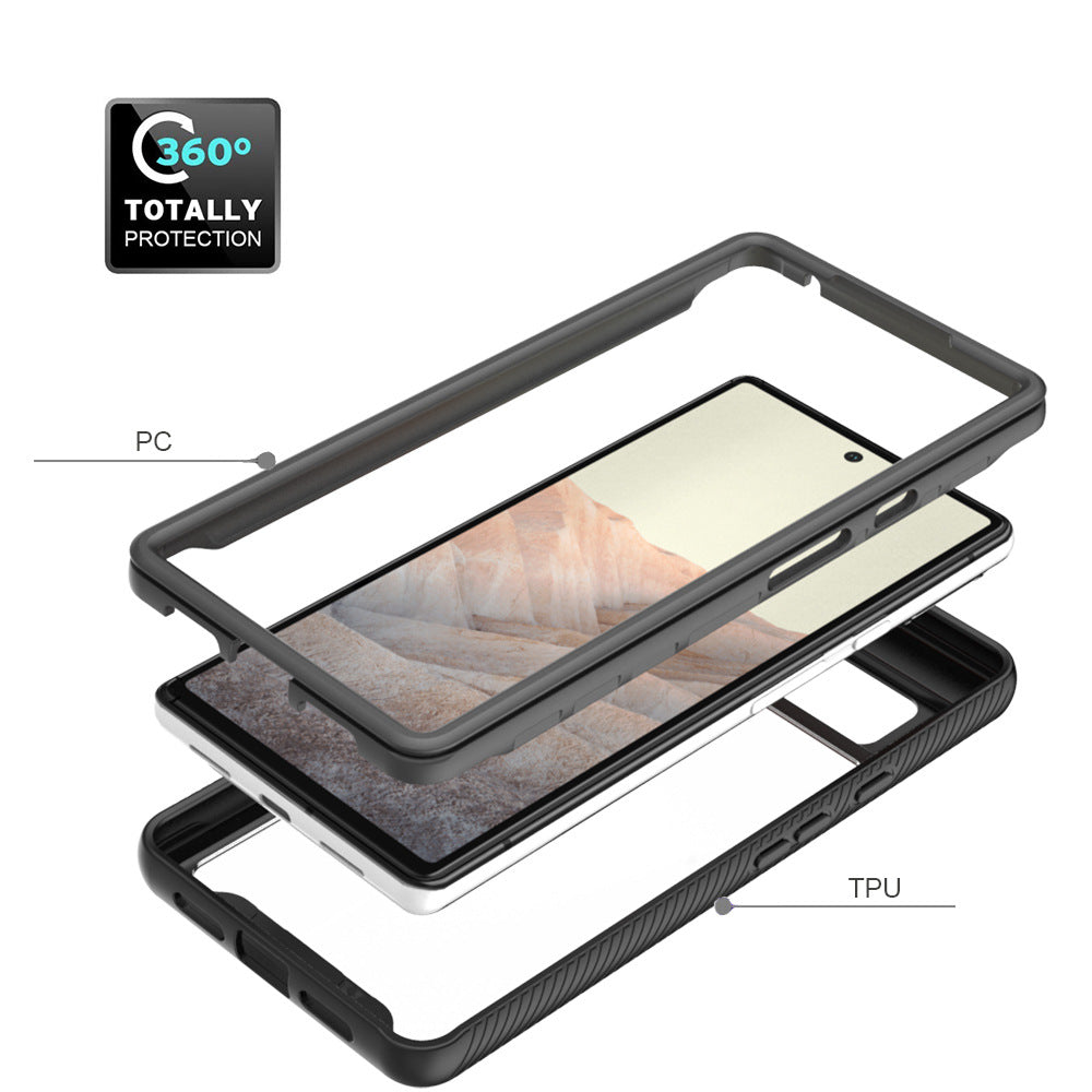 For Google Pixel 2 in 1 Shockproof Heavy Duty Case Bumper Cover