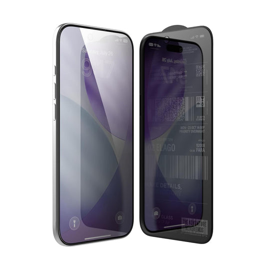 Tempered Glass Privacy Screen Protector Anti-Spy 9H Hardness For Apple iPhone 17 Air (6.5”)