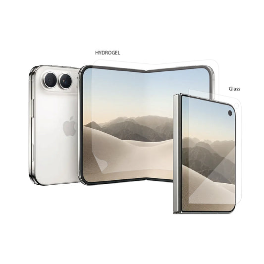 Screen Protector HYDROGEL Gel + Tempered Glass - Apple iPhone 18 Duo