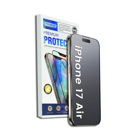 For iPhone 17 Air (6.5”) Matte Anti-Glare Screen Protector 9H Tempered Glass Film