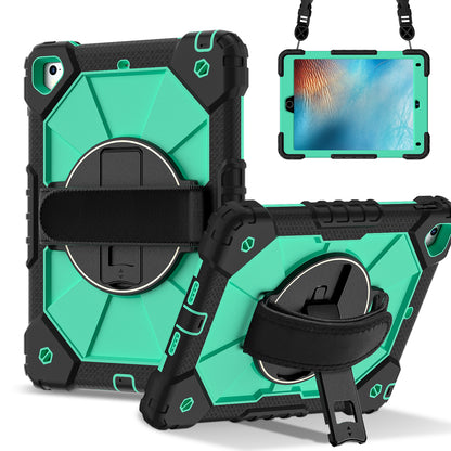 Rugged Stand Hard Case Shockproof Cover Strap For iPad 5th (2017) / 6th (2018)