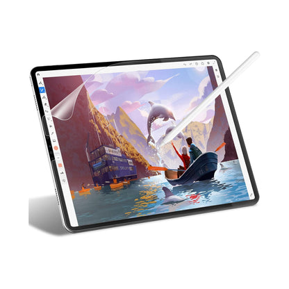 Paper Feel Screen Protector for iPad Pro 11" 4/3/2/1, Air 5/4 Anti-Glare Matte PET Film for Drawing & Writing