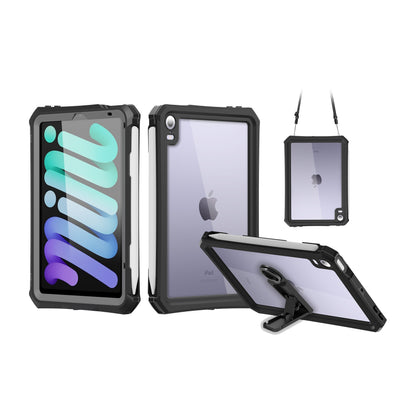 SHELLBOX Waterproof Shockproof Case for iPad mini 6 (2021) / mini 7 (2024)