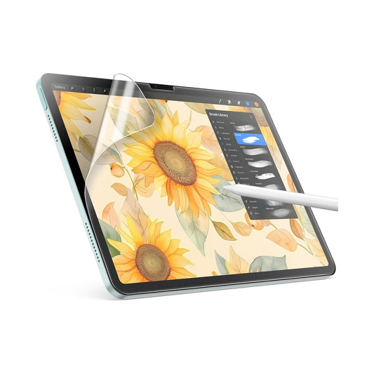 Paper Feel Screen Protector for iPad Air 11" M4/M3/M2 (2026/2025/2024) Anti-Glare Matte PET Film for Drawing & Writing