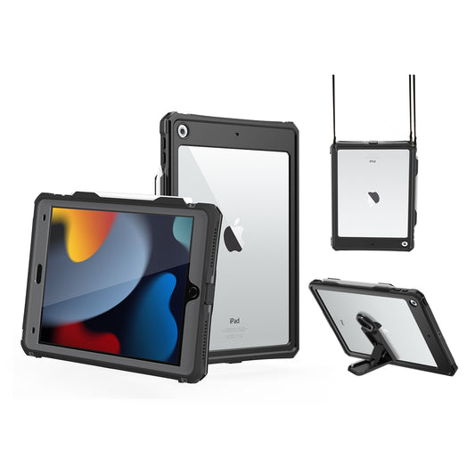SHELLBOX Life Waterproof Case ShockProof Cover For iPad 7/8/9 gen 10.2" (2019/2020/2021)