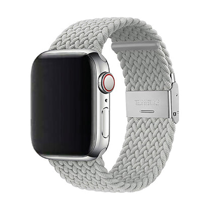 Nylon Elastic Watch Band Strap For Apple iWatch Ultra 10 9 8 7 6 5 4 3 2 1 SE 49 46 45 44 42 41 40 38 mm