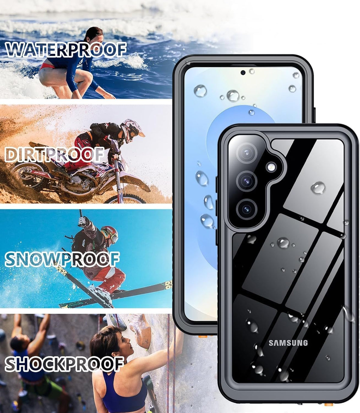 Redpepper Case Life Cover Waterproof Dust Shockproof - For Samsung Galaxy S26 FE