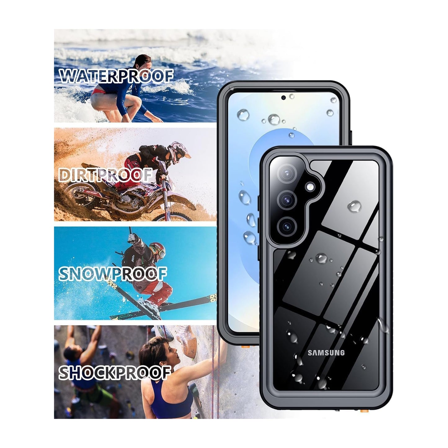 Redpepper Case Life Cover Waterproof Dust Shockproof For Samsung Galaxy A57 5G