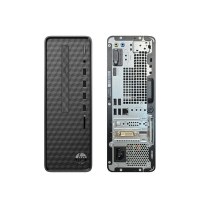 HP Slim Desktop PC | Intel i5 9th Gen | 8GB RAM 512GB SDD | NVIDIA GeForce GT 730 | Windows 11 | Refurbished PC Excellent