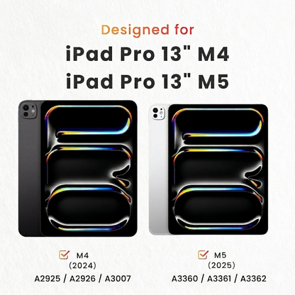 Paper Feel Screen Protector for iPad Pro 13" M5/M4 (2025/2024) Anti-Glare Matte PET Film for Drawing & Writing