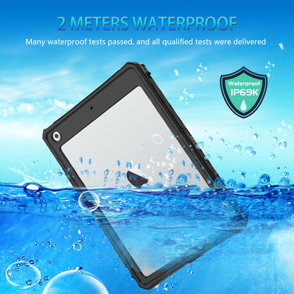 SHELLBOX Life Waterproof Case ShockProof Cover For iPad 7/8/9 gen 10.2" (2019/2020/2021)