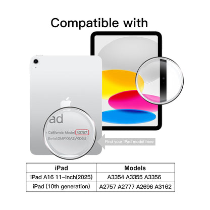 Paper Feel Screen Protector for iPad (A16) 11th/10th Gen (2025/2022) Anti-Glare Matte PET Film for Drawing & Writing