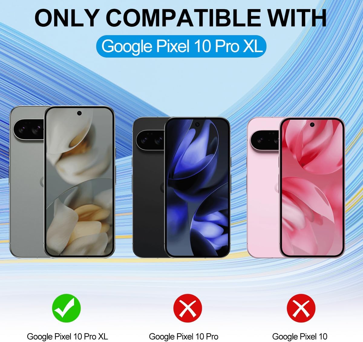 Magnetic Clear Case for Google Pixel 10 Pro XL MagSafe Compatible Anti-Scratch Transparent Protective Cover