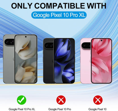 Magnetic Clear Case for Google Pixel 10 Pro XL MagSafe Compatible Anti-Scratch Transparent Protective Cover