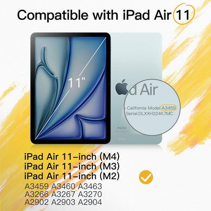 Paper Feel Screen Protector for iPad Air 11" M4/M3/M2 (2026/2025/2024) Anti-Glare Matte PET Film for Drawing & Writing