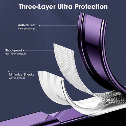 Magsafe Clear Plating Slim Magnetic Case Cover For iPhone 14 Pro Max Plus