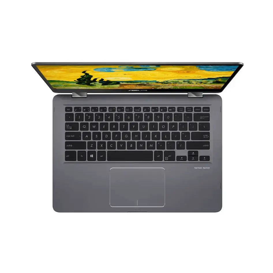 Asus ZenBook Flip UX461UA 14" 2-in-1 | Intel i5 8th Gen | 8GB RAM 256GB SSD | Windows 11 | Refurbished Laptop Good