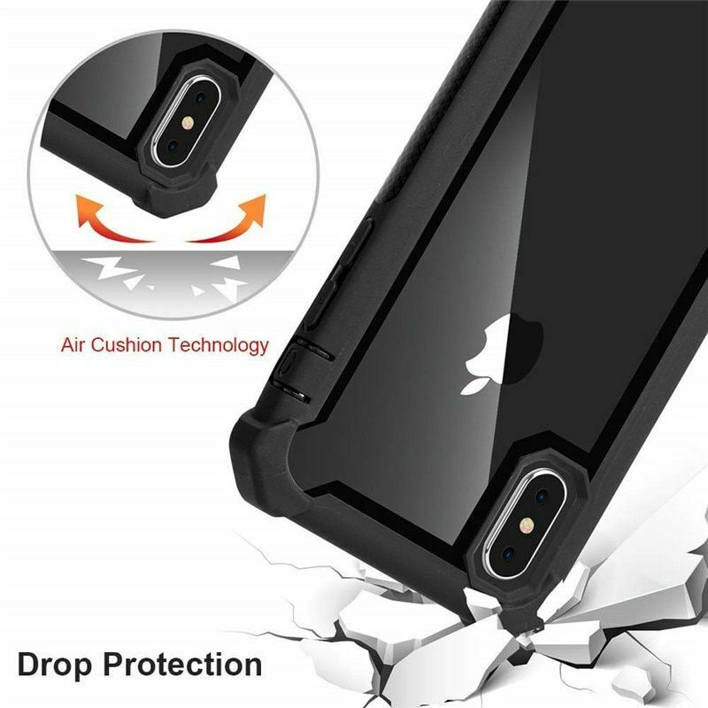 Shockproof Case Bumper Back Cover For iPhone 16 15 14 13 Pro XS Max Plus Mini XR X 8 7