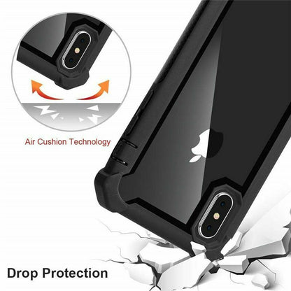 Shockproof Case Bumper Back Cover For iPhone 16 15 14 13 Pro XS Max Plus Mini XR X 8 7