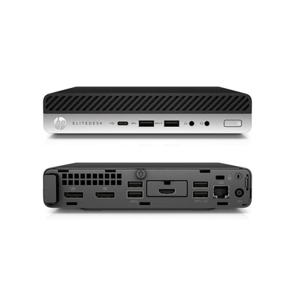 HP EliteDesk 800 G5 Micro PC | Intel i5 9th Gen | 8GB RAM 256GB SSD | Windows 11 | Refurbished Mini PC Excellent