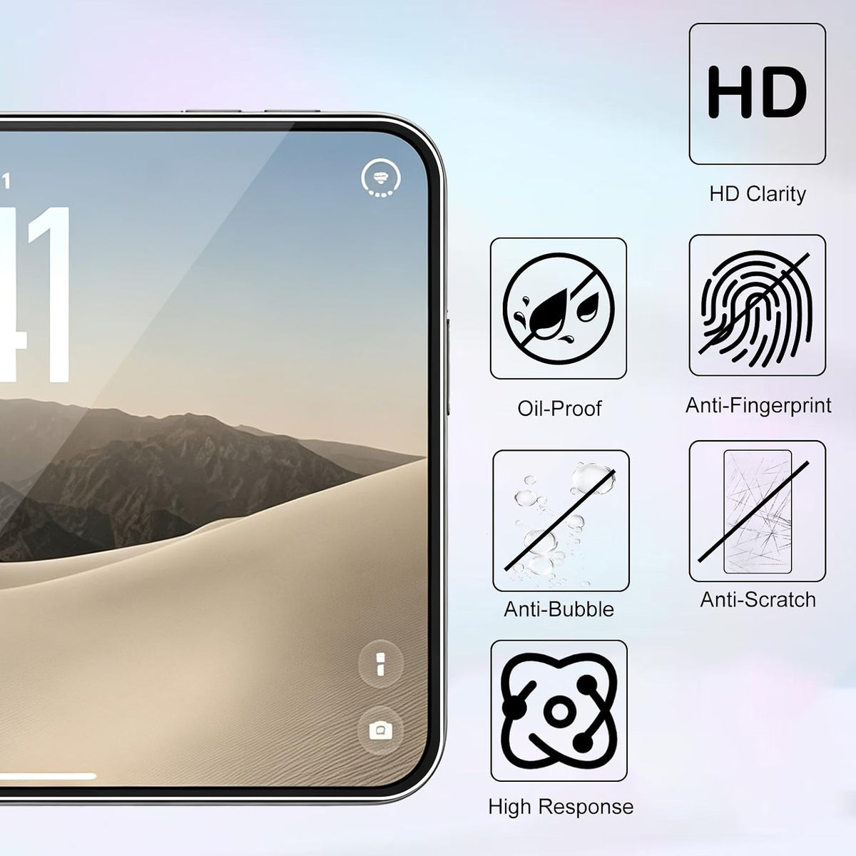 Screen Protector HYDROGEL Gel + Tempered Glass - Apple iPhone 18 Duo
