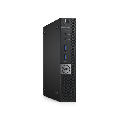 Dell OptiPlex 7040 Micro | i5 6th Gen | 8GB RAM 256GB SSD 500GB HDD | Windows 11 | Refurbished Mini PC Excellent