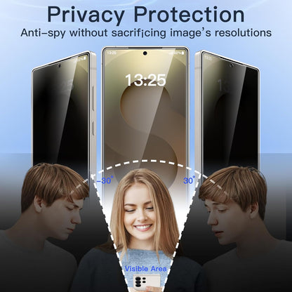 Tempered Glass For Samsung Galaxy S25 Ultra (6.9”) Privacy Premium 9H HD Screen Protector